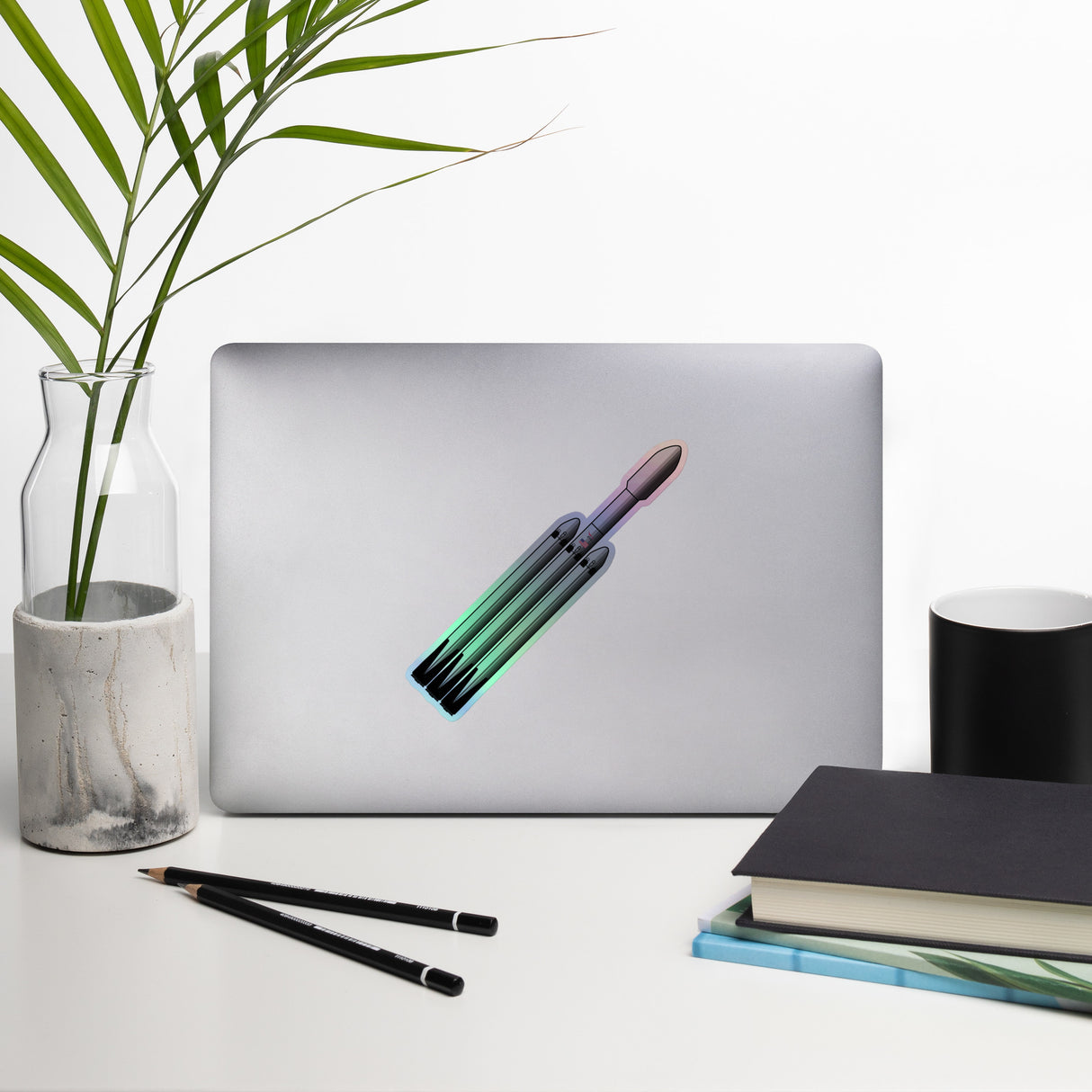 Falcon Heavy Holo Sticker