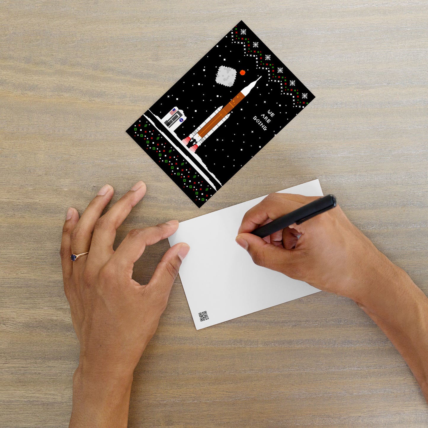 We Are Going Ugly Space Postcard (Limited Edition)