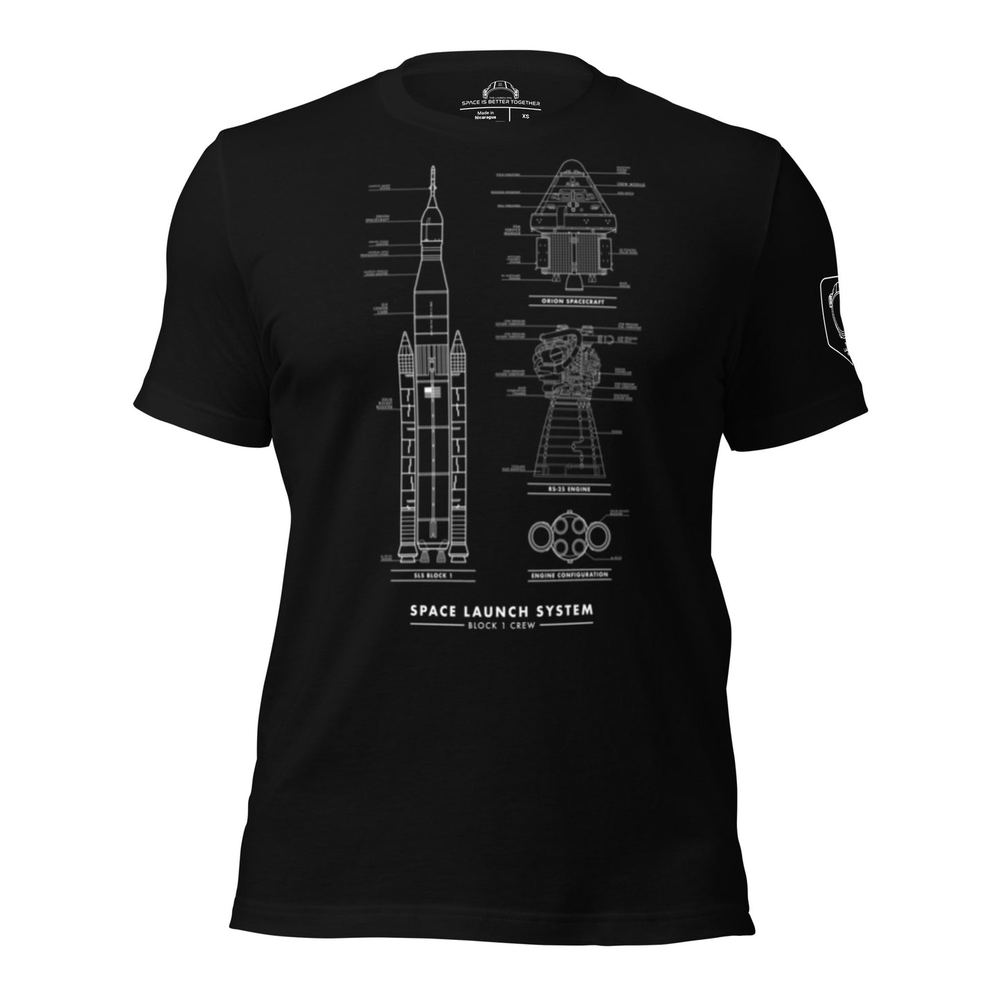 SLS Detailed Schematic Tee