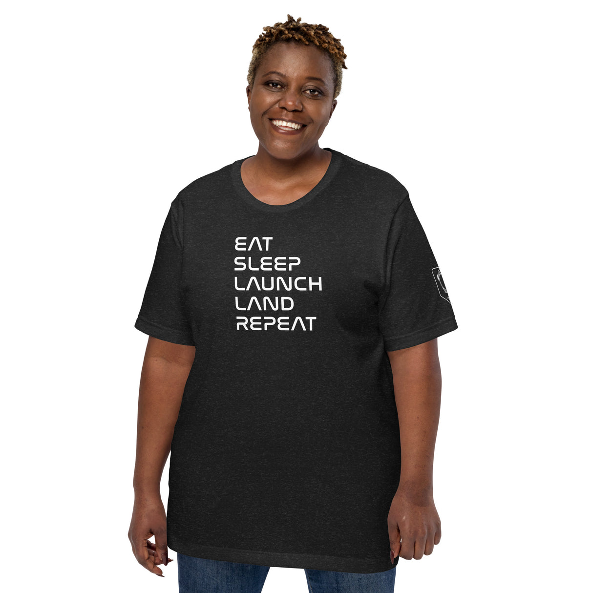 Eat, Sleep, Launch, Land, Repeat Tee