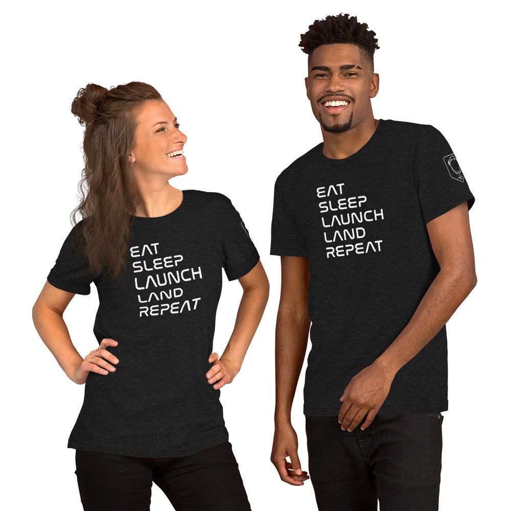 Eat, Sleep, Launch, Land, Repeat Tee