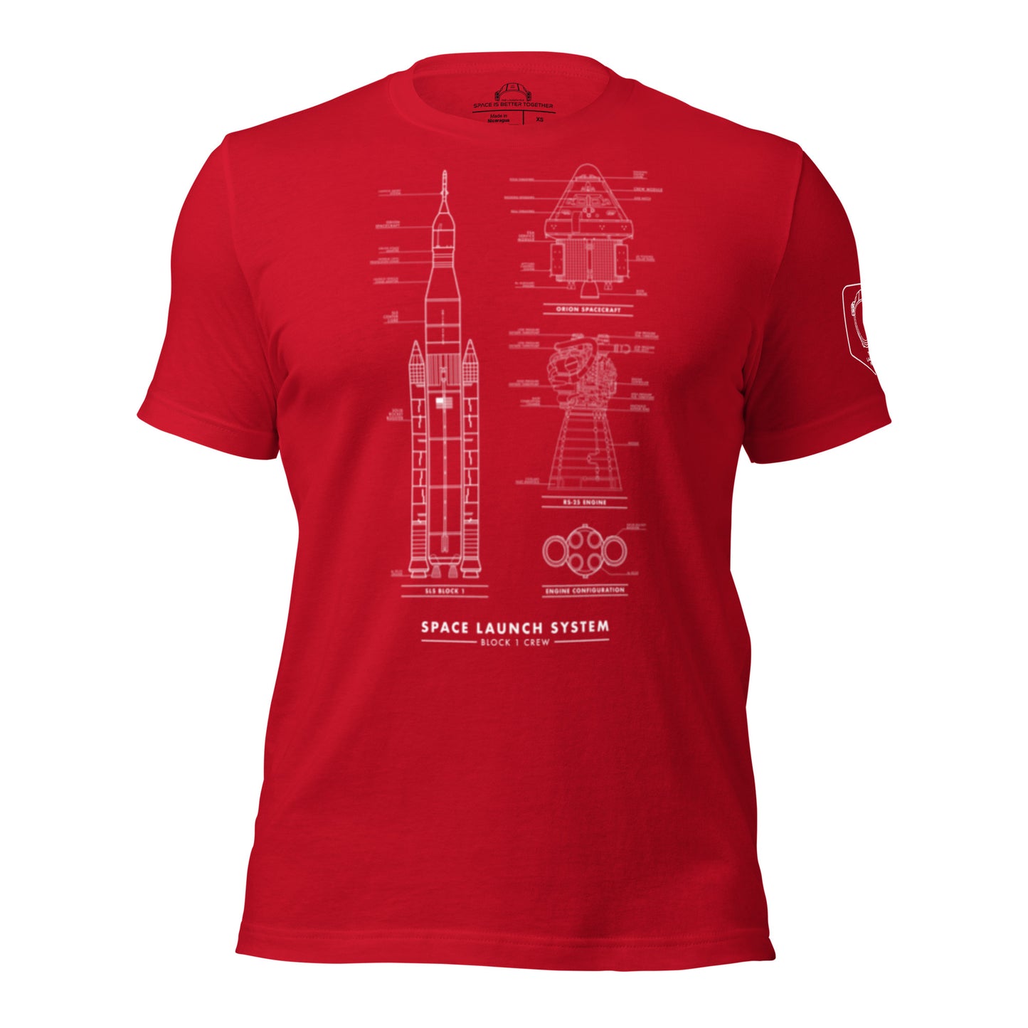 SLS Detailed Schematic Tee