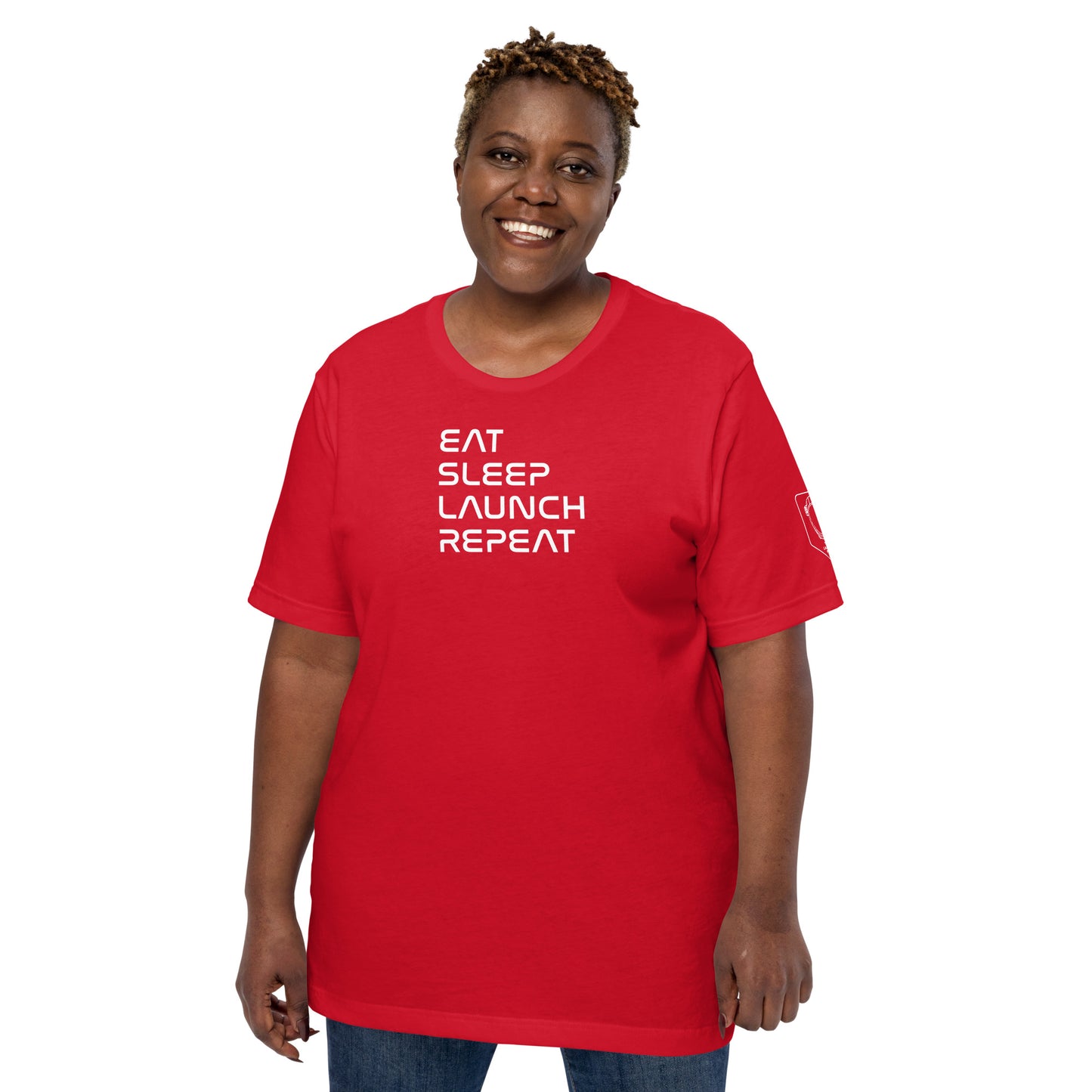 Eat, Sleep, Launch, Repeat Tee