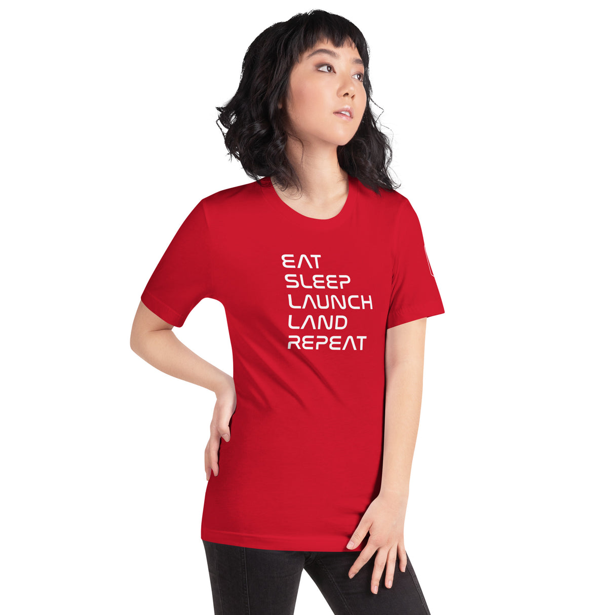 Eat, Sleep, Launch, Land, Repeat Tee