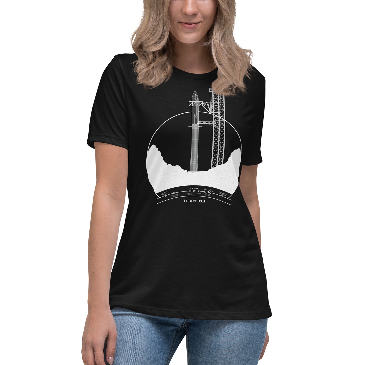 Starship Launch Countdown Women's Tee