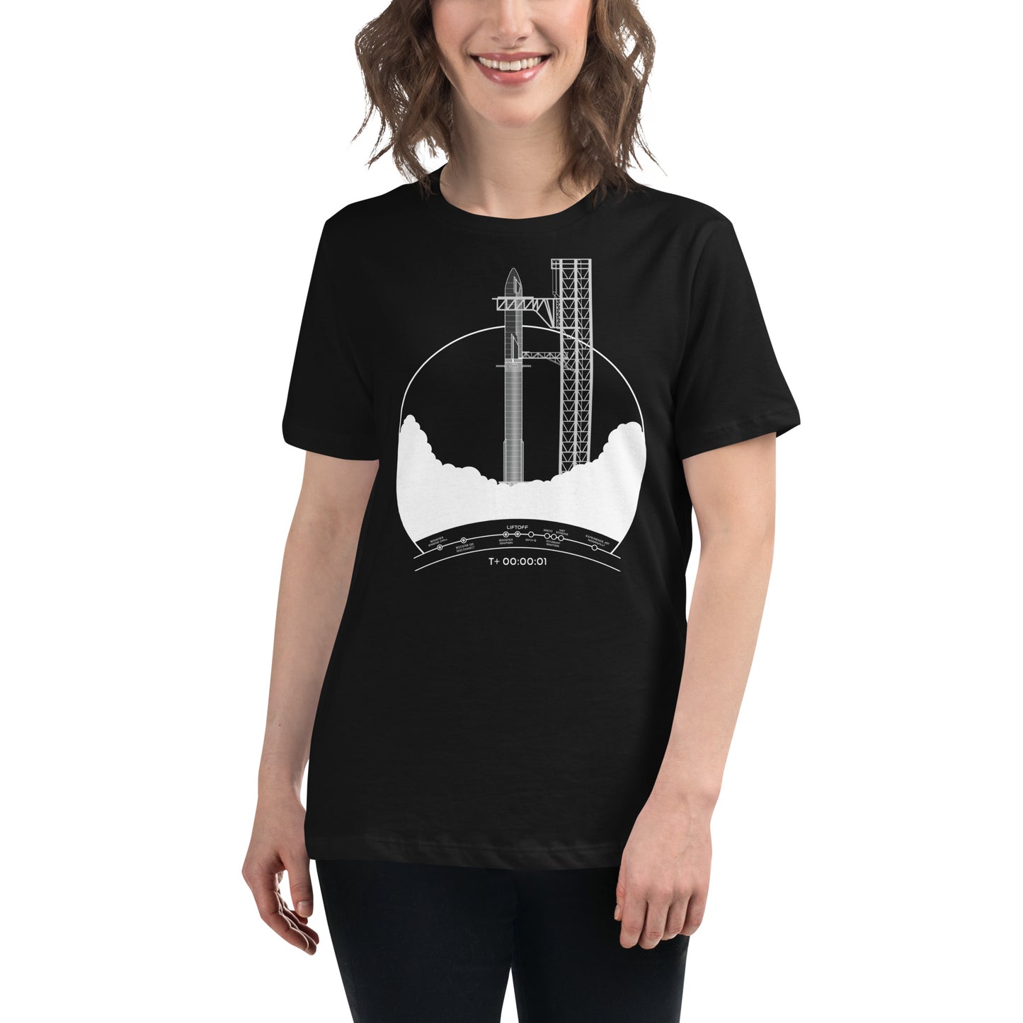 Starship Launch Countdown Women's Tee