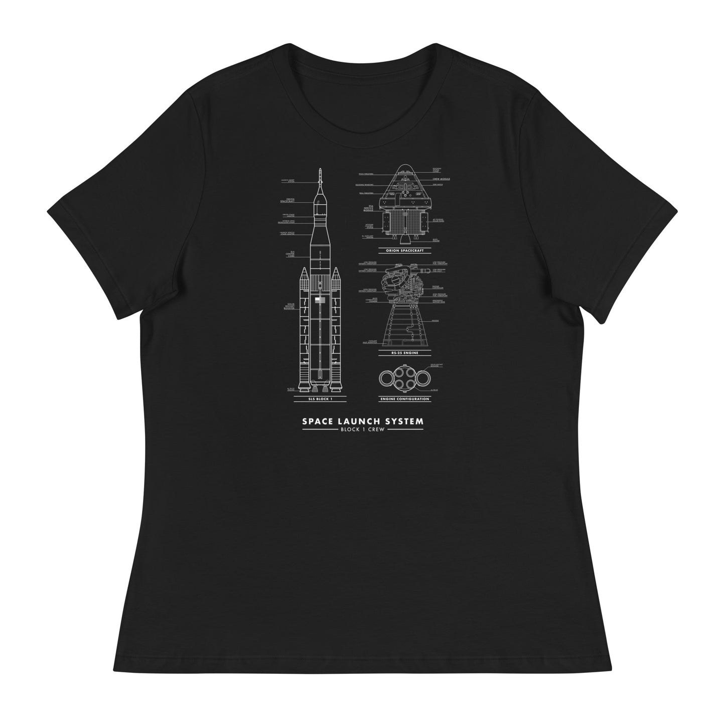 SLS Detailed Schematic Women's Tee