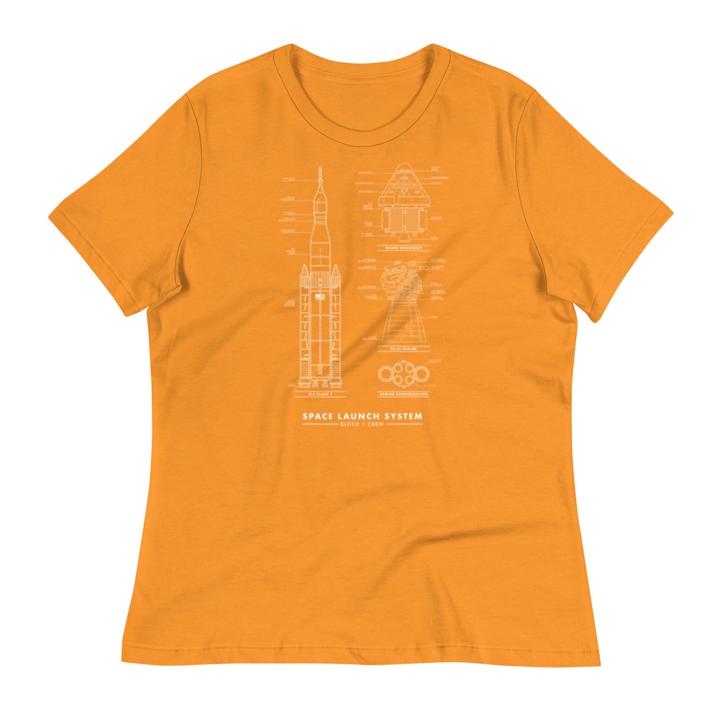 SLS Detailed Schematic Women's Tee