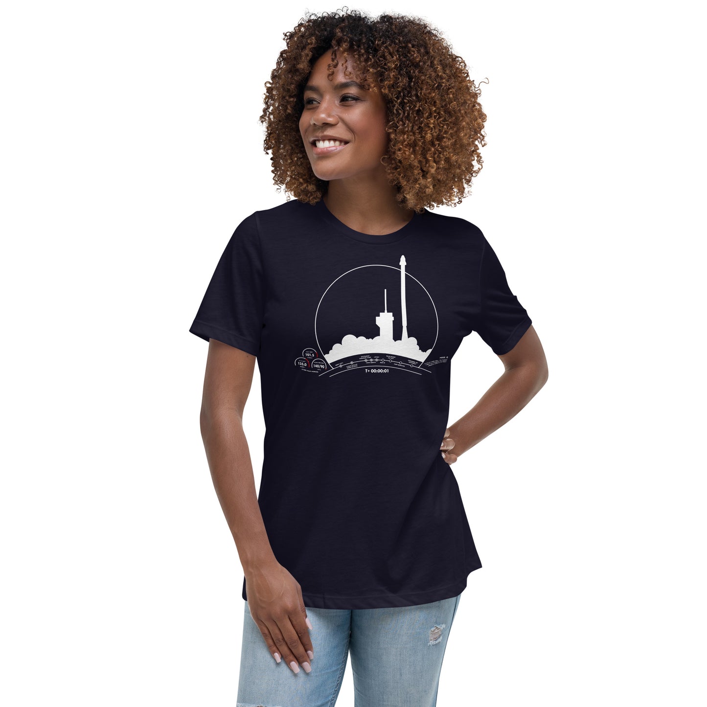 Falcon 9 Crew Launch Experience Women's Tee