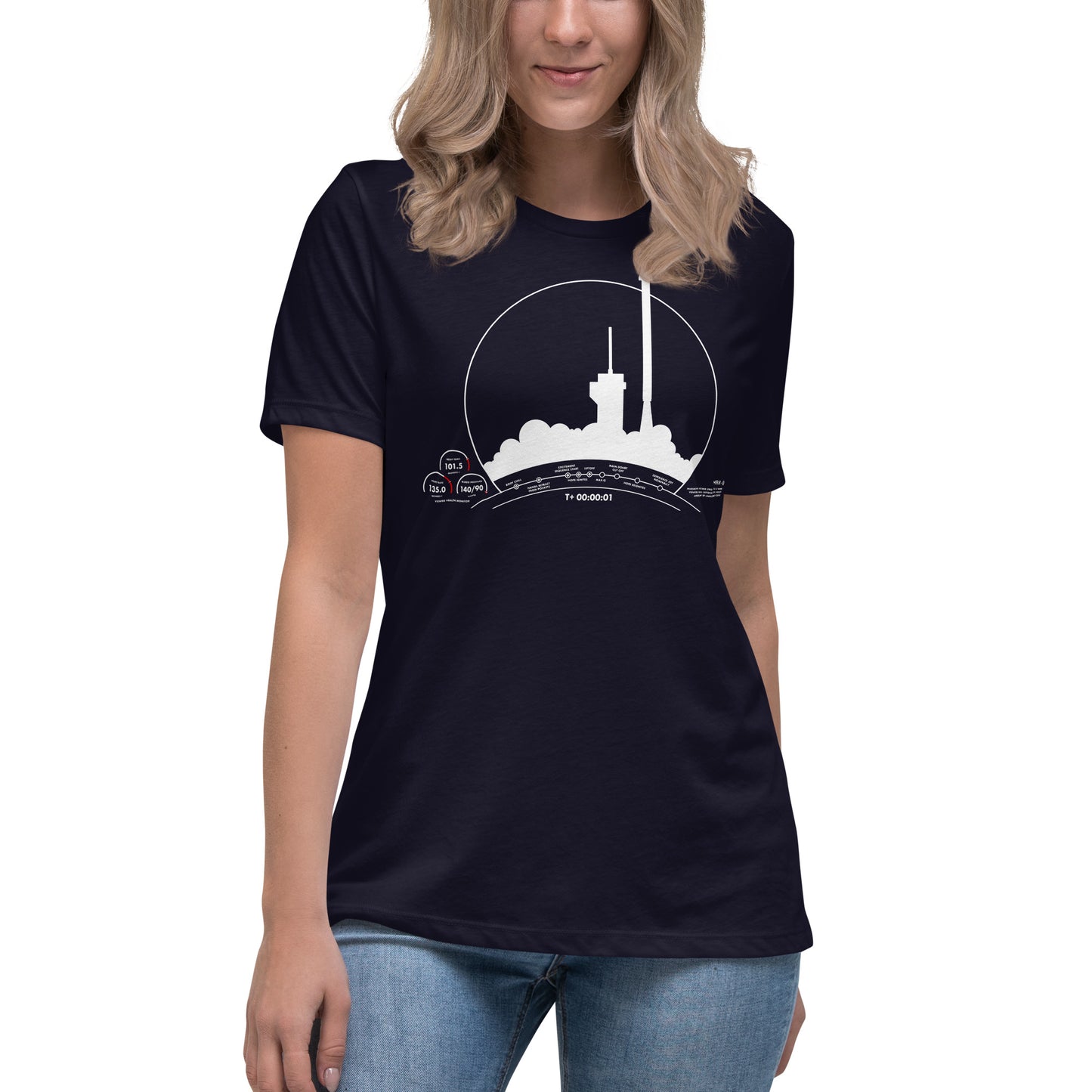 Falcon 9 Crew Launch Experience Women's Tee