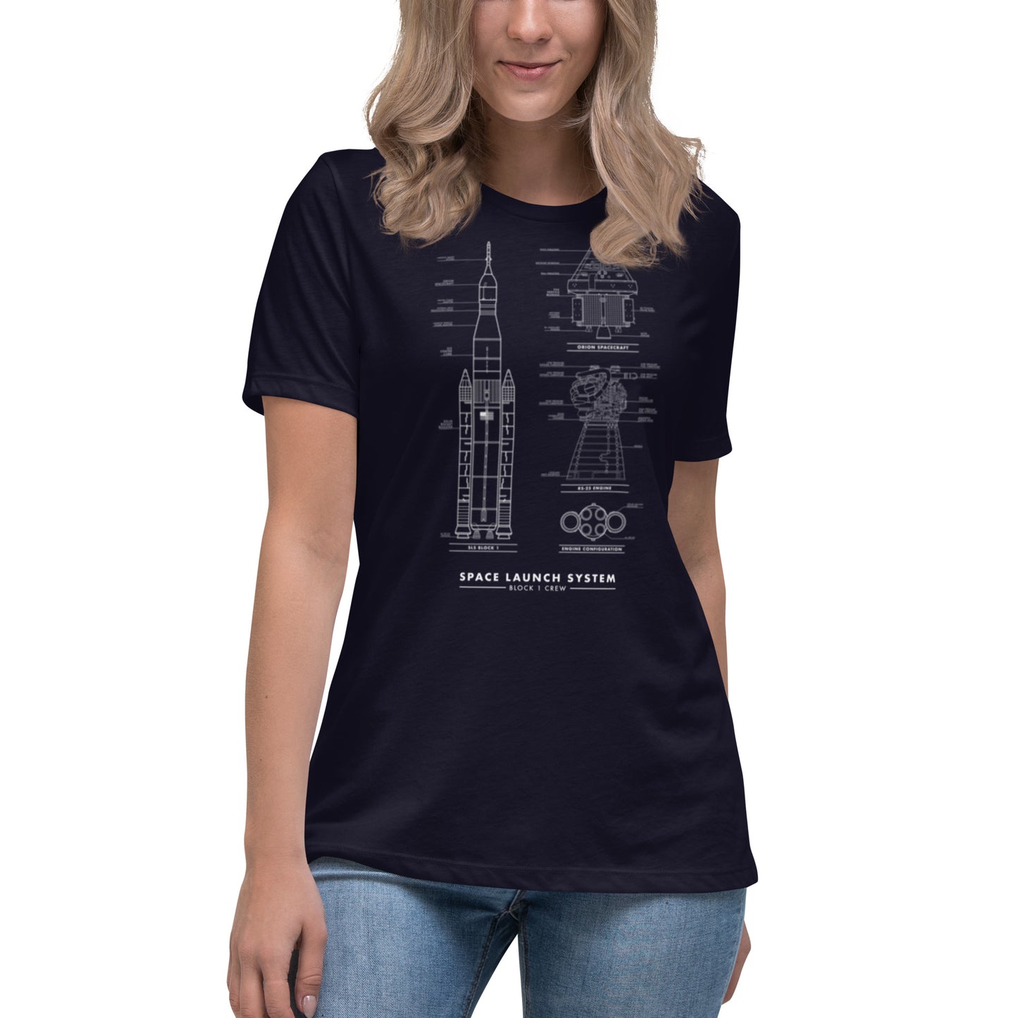 SLS Detailed Schematic Women's Tee
