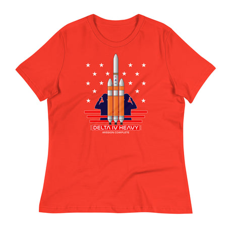 LIMITED! Delta IV Heavy Mission Complete Commemorative Women's Tee