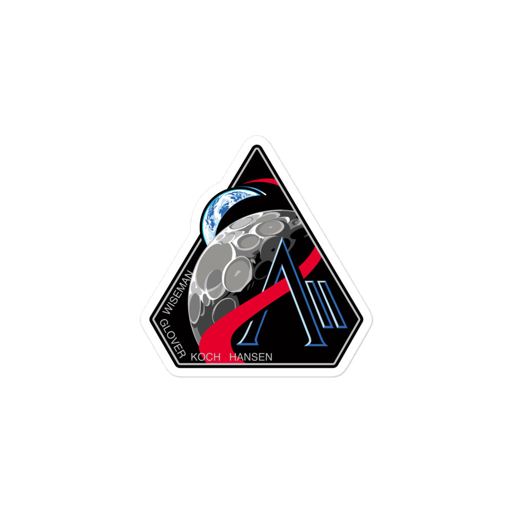 Artemis II Patch Sticker – TheLaunchPad Shop