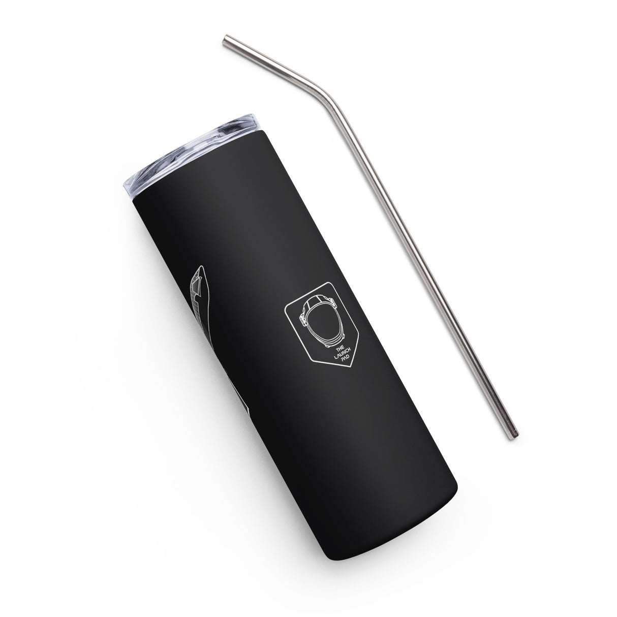 LIMITED! Starship IFT-3 Mission Tumbler with Metal Straw