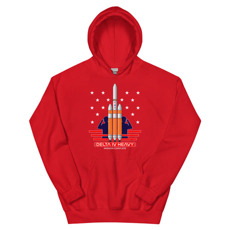 LIMITED! Delta IV Heavy Mission Complete Commemorative Hoodie