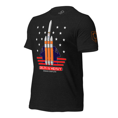 LIMITED! Delta IV Heavy Mission Complete Commemorative Tee