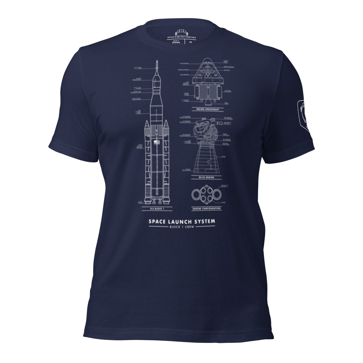 SLS Detailed Schematic Tee