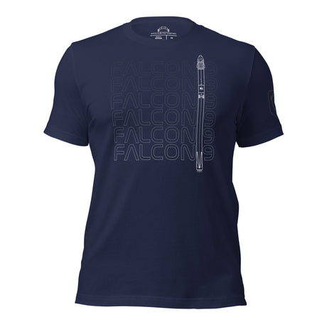 Falcon 9 Crew Repeat Tee