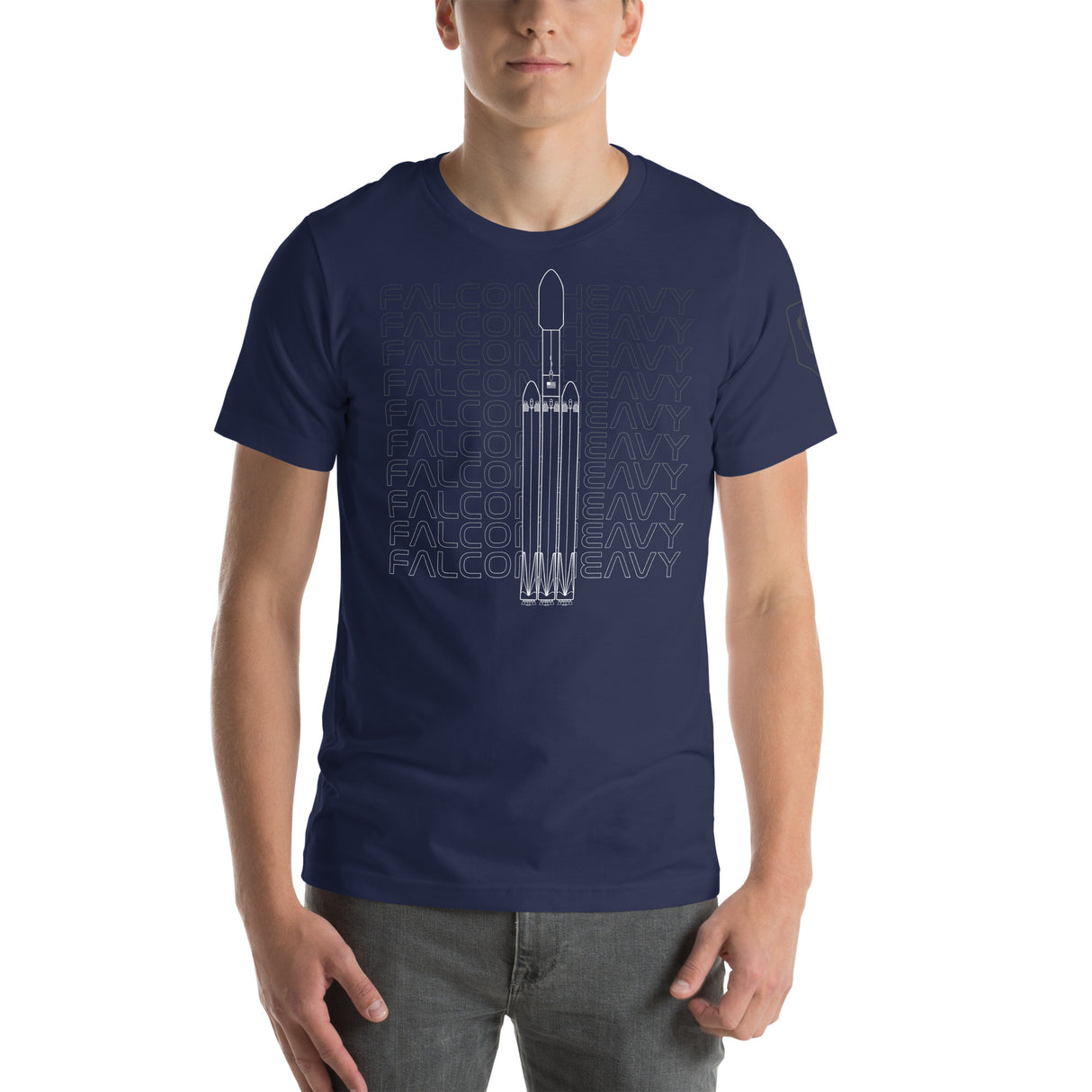 Falcon Heavy Repeat Tee