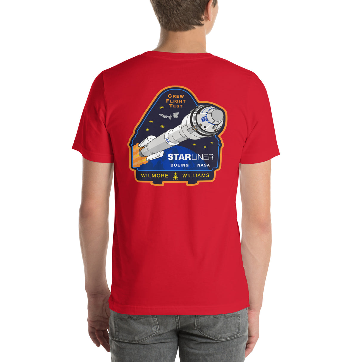 NASA Starliner CFT Patch Tee