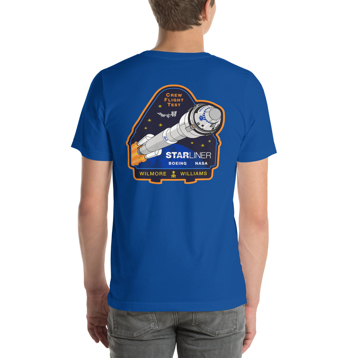 NASA Starliner CFT Patch Tee