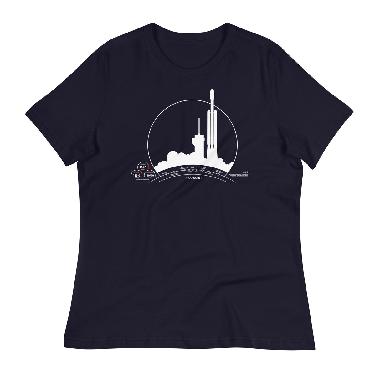 Falcon Heavy Launch Experience Women's Tee